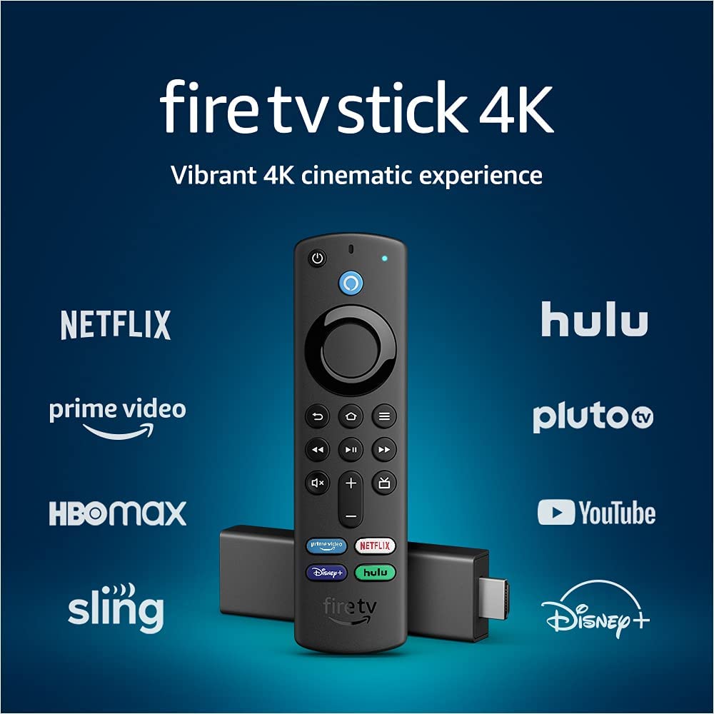 Trình chiếu TV Fire TV Stick 4K có điều khiển bằng giọng nói Alexa