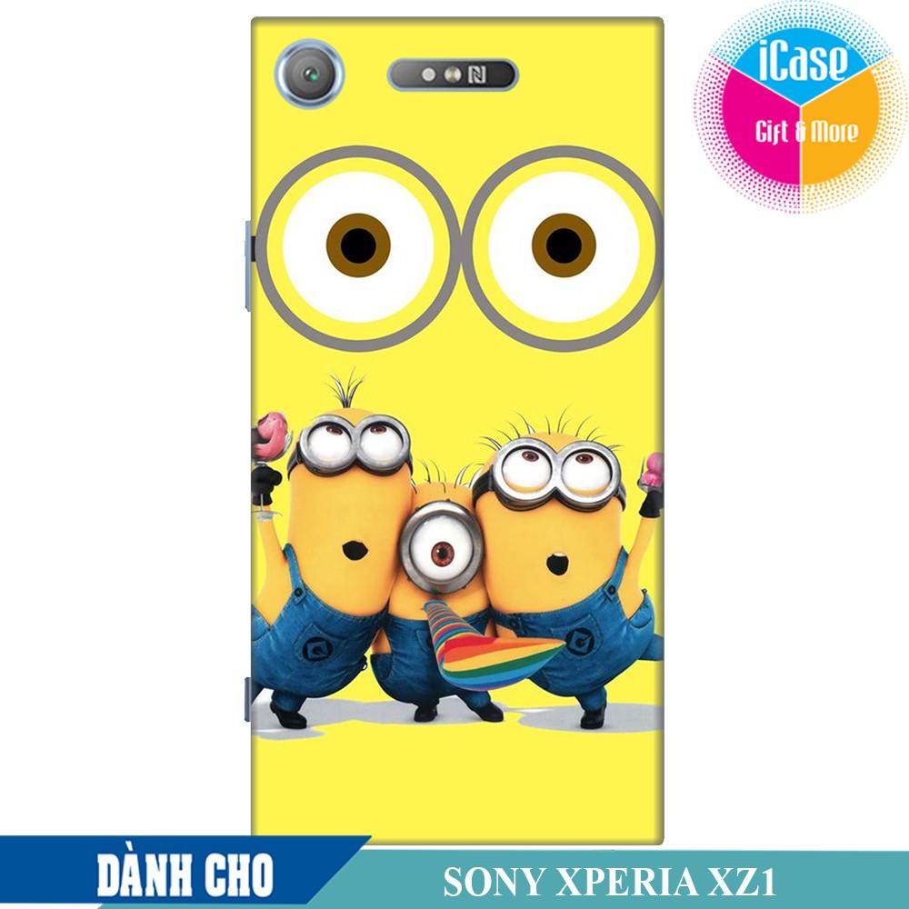 Ốp lưng nhựa dẻo dành cho Sony Xperia XZ1 in hình Ngạc Nhiên Chưa