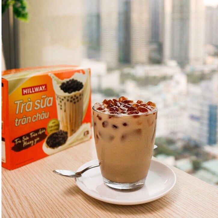 Trà sữa trân châu tươi Hillway- MacCoffee 5ly/ hộp