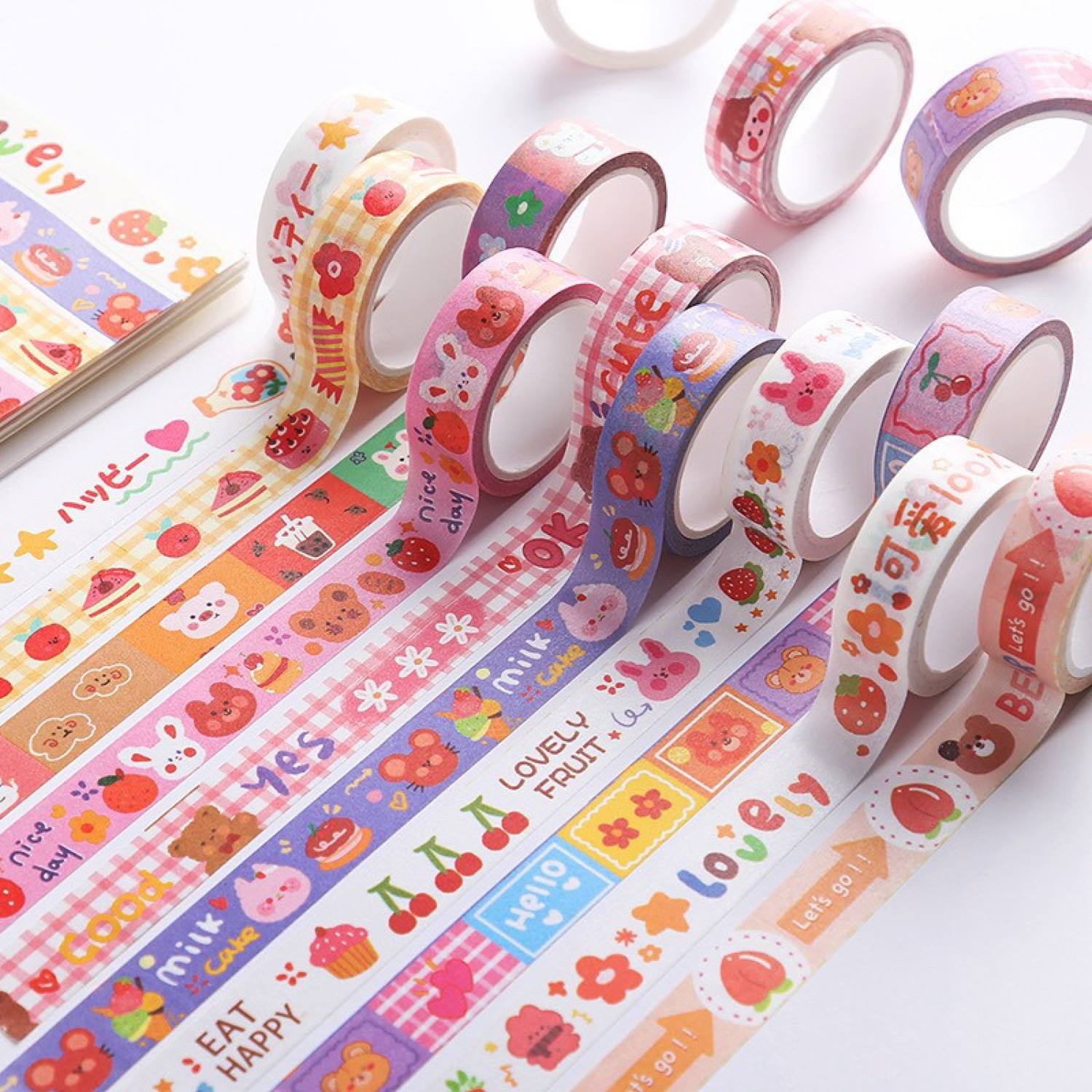 🌈Băng dán trang trí 🌈 cực đẹp - dễ thương trang trí góc học tập
