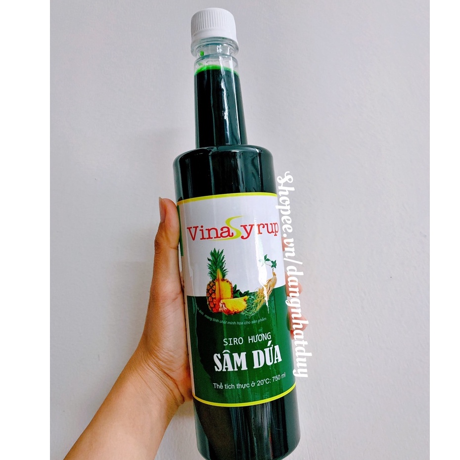Siro sâm dứa vina syrup 750ml