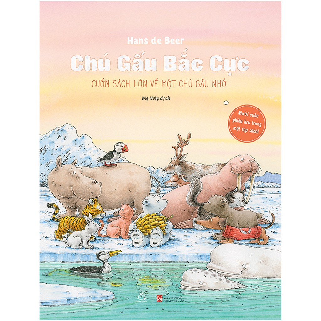 Sách thiếu nhi - chú gấu bắc cực
