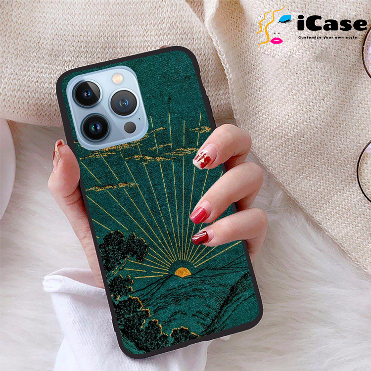 Ốp lưng iphone 13 pro viền dẻo tpu bst sun