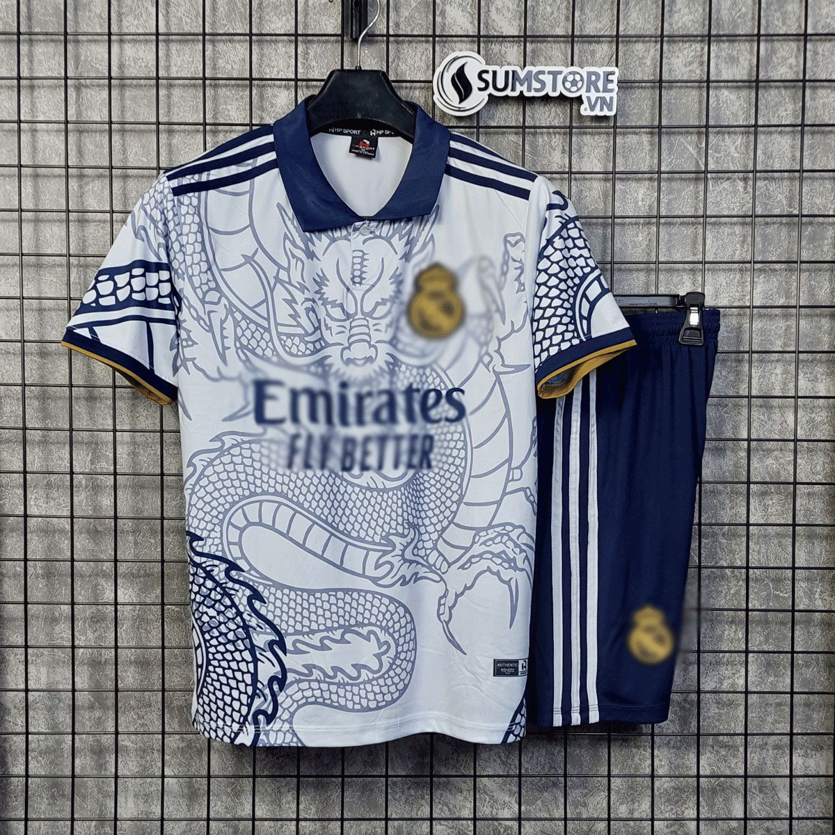 Bộ Đá Banh CLB Rea-l Ma Drid Rồng 2023 - Đồ Thể Thao Đá Bóng Nam Nữ