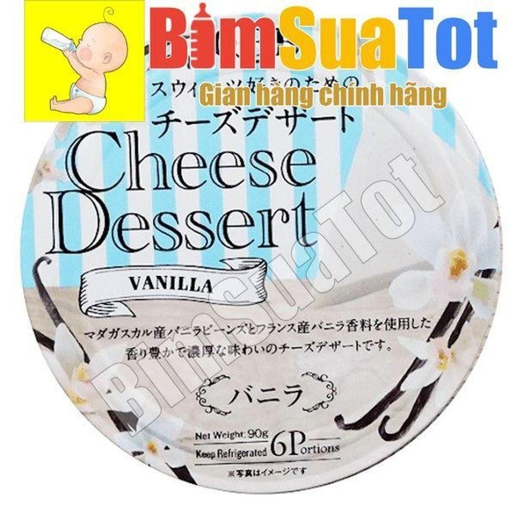 Phô Mai QBB Cheese Desert Vị Trái Cây Nhật Bản
