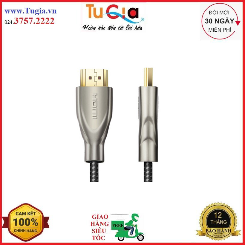 Cáp hdmi 2.0 carbon dài 5m chính hãng ugreen 50110 - hàng chính hãng