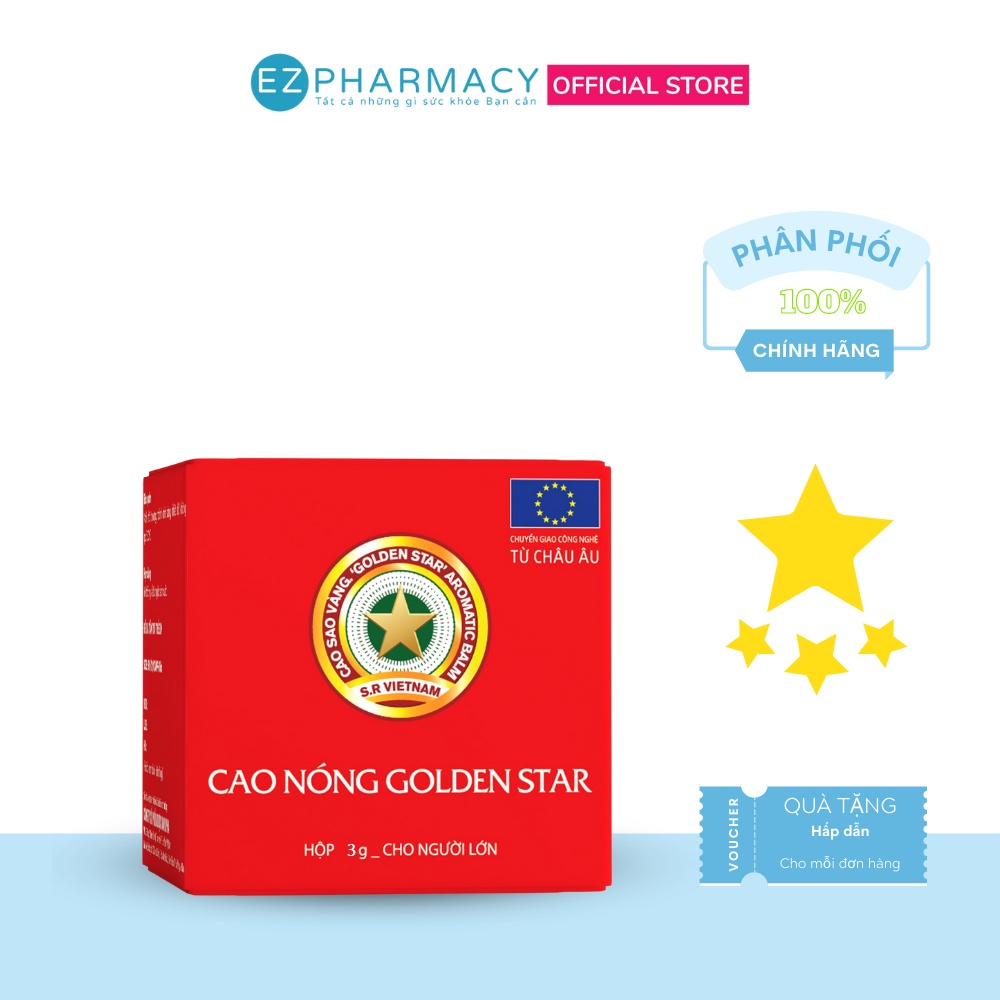 Cao sao vàng 4g - danapha sản xuất