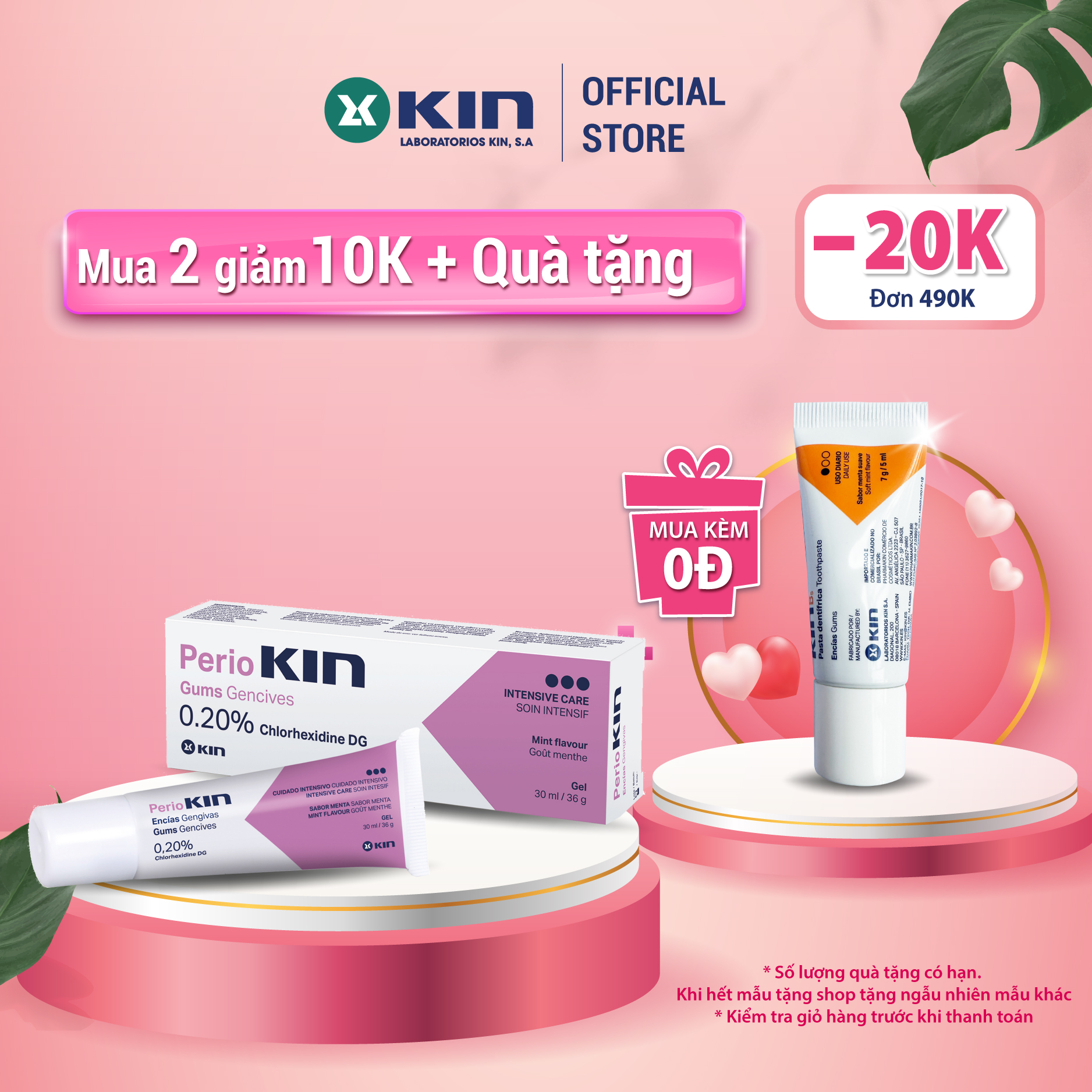 Gel Bôi Sát Khuẩn Giảm Đau Cho Nướu Bị Viêm - PerioKin Gel