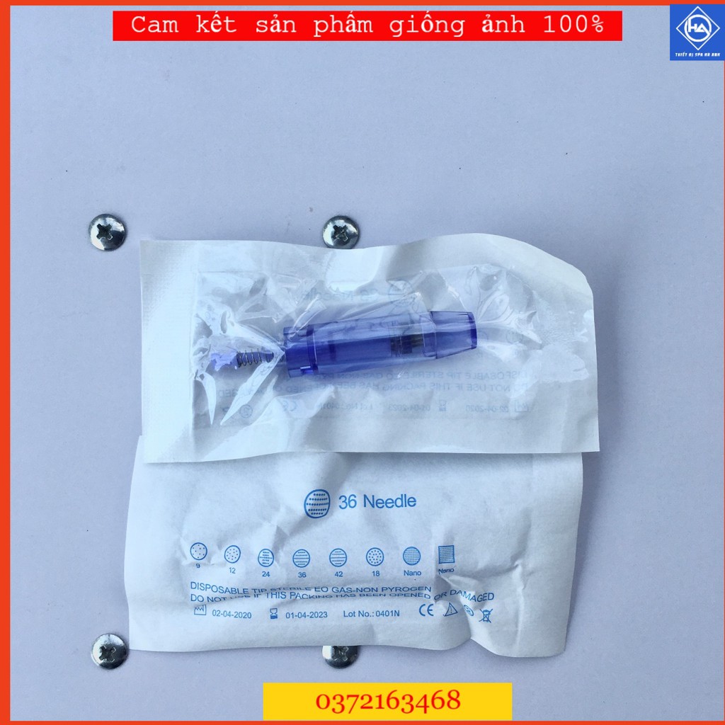 Kim nano xanh ❤️siêu khuyến mại ❤️kim 12 kim 36 lắp máy phi kim- cấy tảo- cấy phấn...