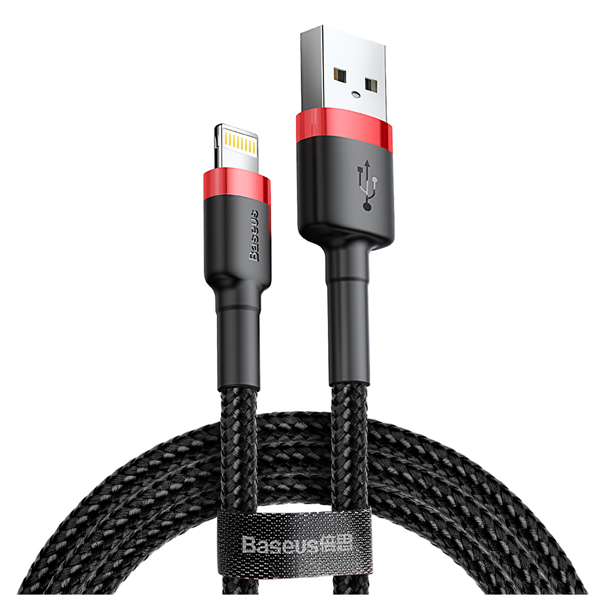 Cáp sạc Baseus Lightning catklf-C19 chính hãng dùng cho iphone- Dây dài 2m