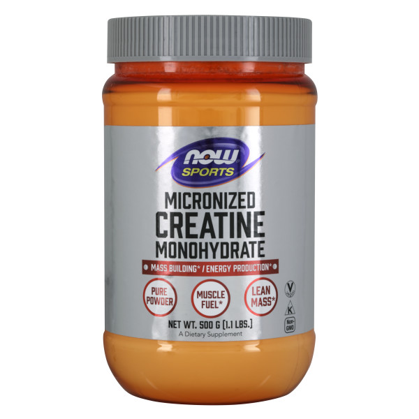 Creatine Monohydrate, Micronized Powder | Giúp duy trì các mô cơ hiện có, hỗ trợ sự tăng trưởng và phát triển của khối lượng nạc, và thúc đẩy hiệu suất tối ưu trong các bài tập ngắn cường độ cao