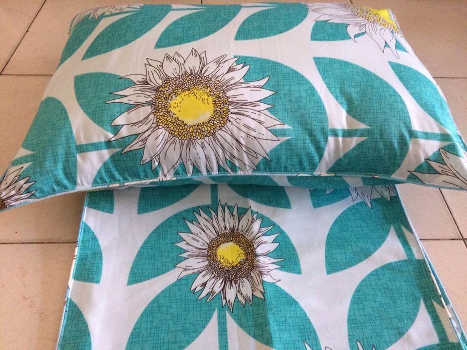 1 cặp vỏ gối 50 x 70cm thắng lợi + 1 vỏ gối ôm cùng loại