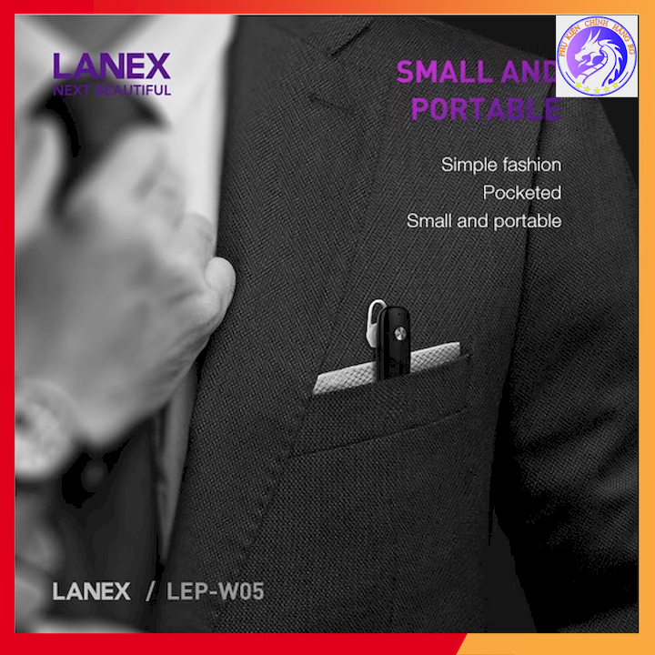 Tai nghe bluetooth 1 bên v4.2 có mic lanex lep-w05