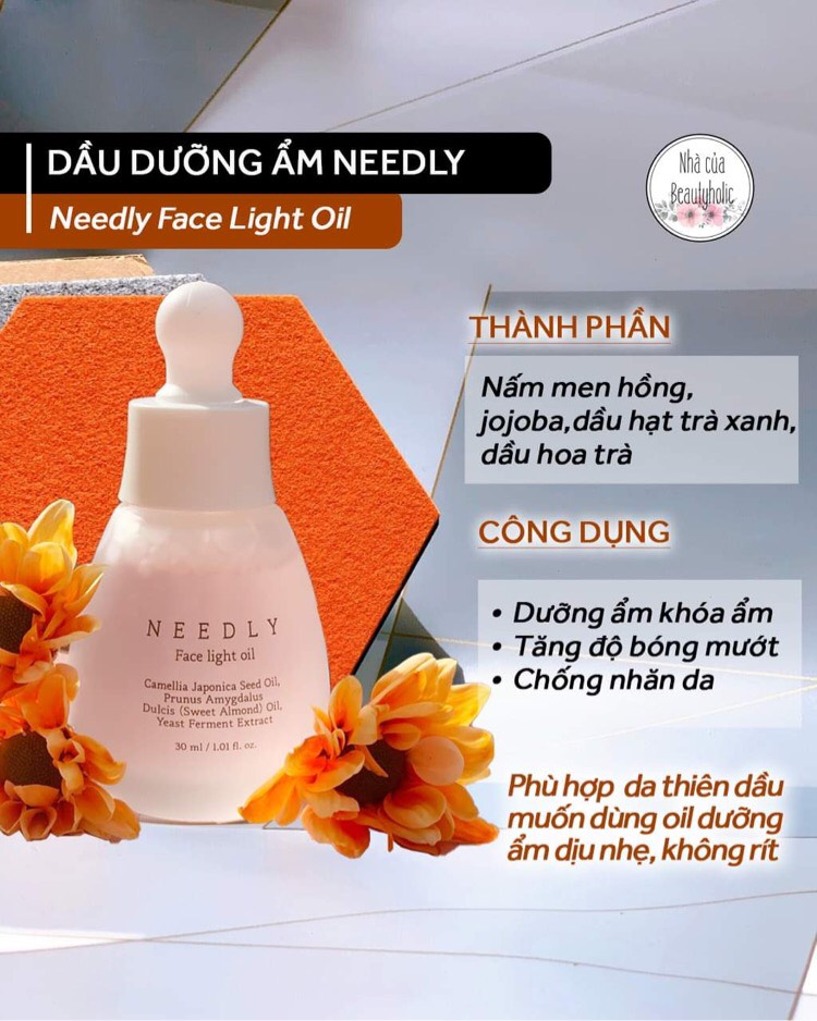 Dầu dưỡng da Needly Face Light Oil