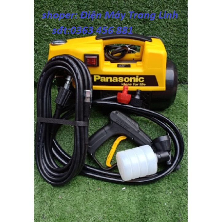 Máy rửa xe panasonic 2500w lõi đồng dây xịt dài 15m