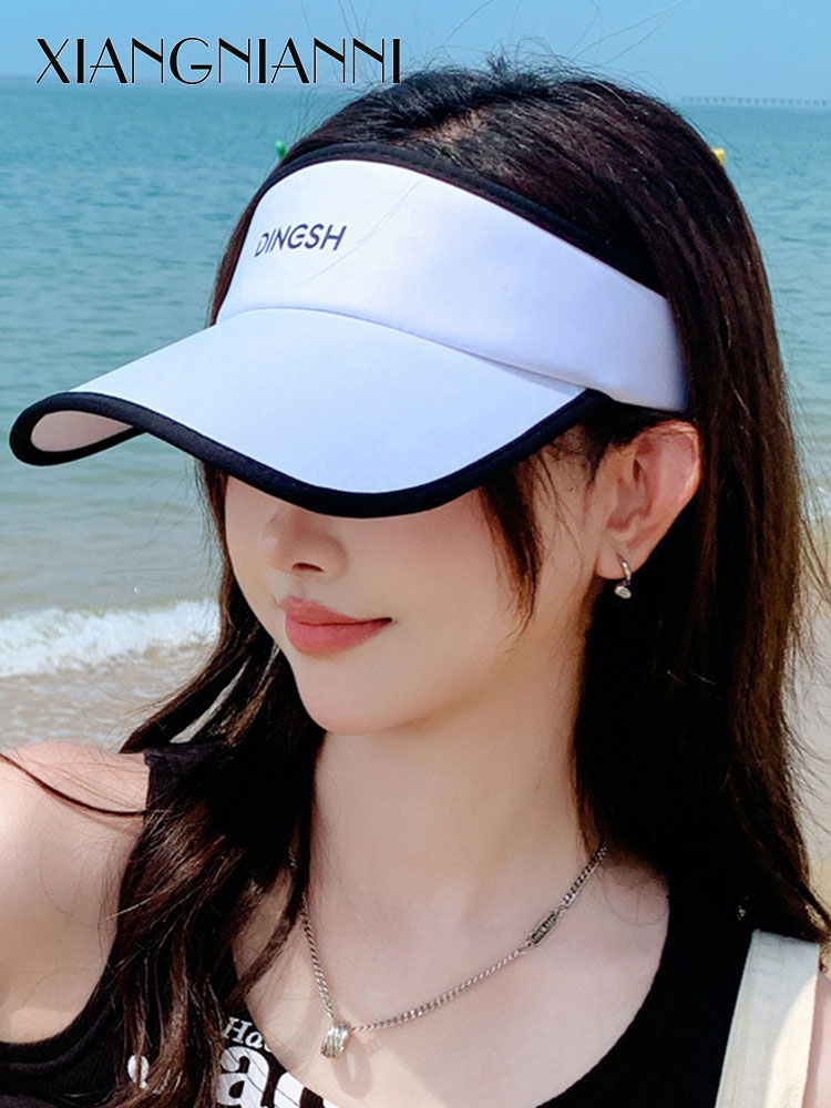 XIANG NIAN NI 2023 hat women s new sunscreen sun hat sports Korean version