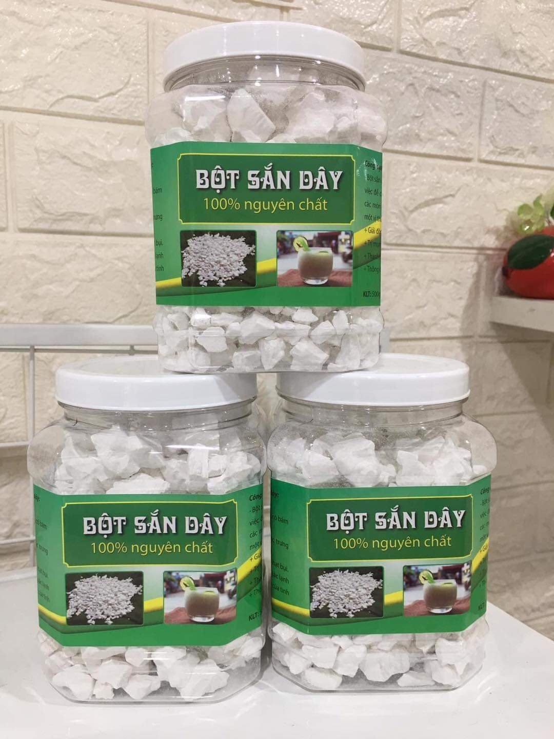 Bột sắn dây bắc nguyên chất 500gr sạch 100%