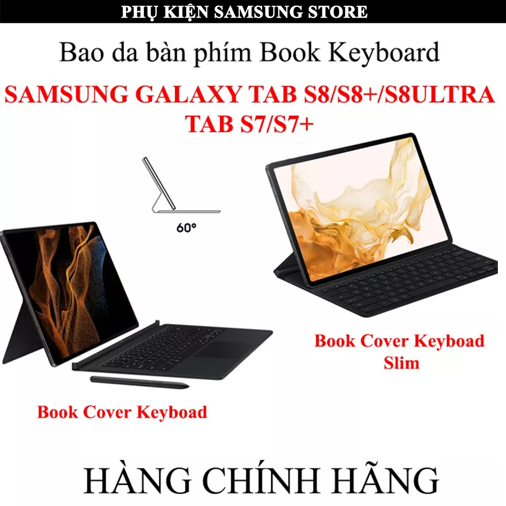 Bao da bàn phím samsung galaxy tab s8/s8+/s8 ultra,tab s7/s7+/s7fe