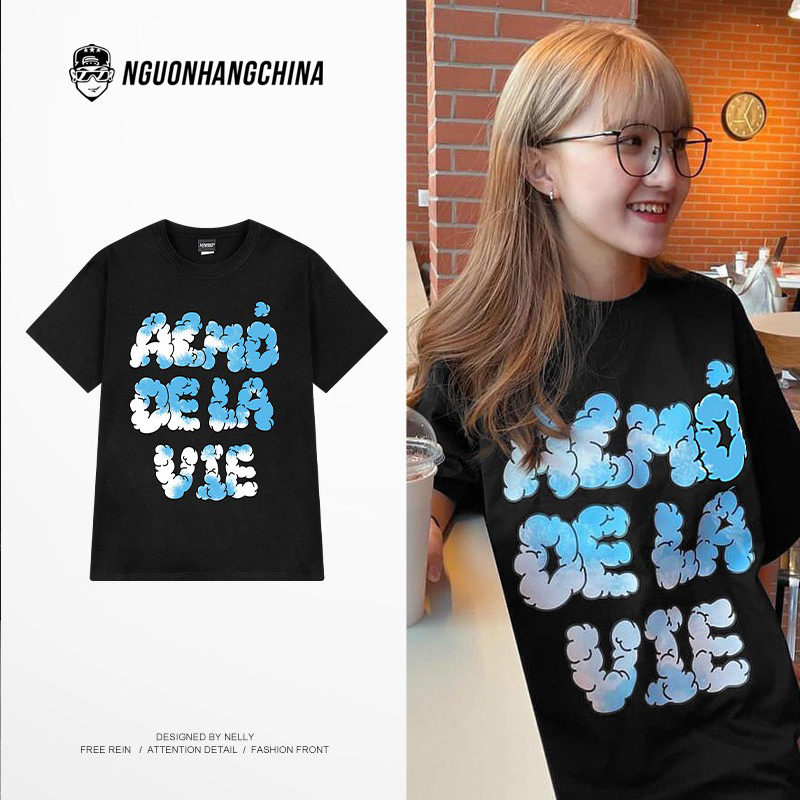 Áo phông nelly heybig ngắn tay - almd