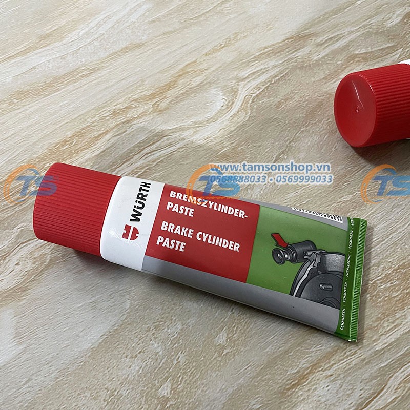 Mỡ Bôi Trơn Xi Lanh Piston Thắng Wurth Brake Cylinder Paste 180g Mỡ