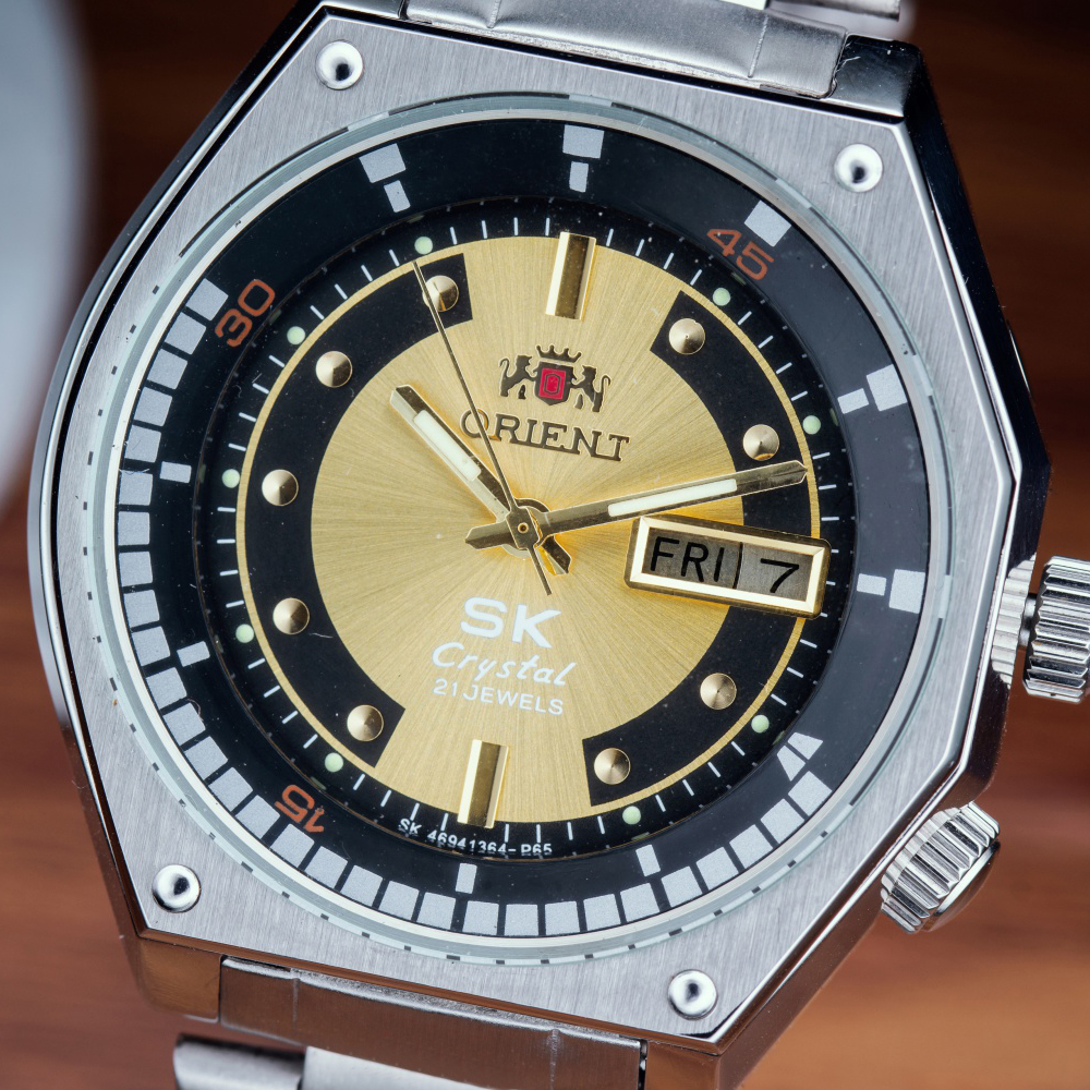 Đồng Hồ Orient Sk Nam Automatic Japan Màu Xanh Biển + Thẻ Bảo Hành