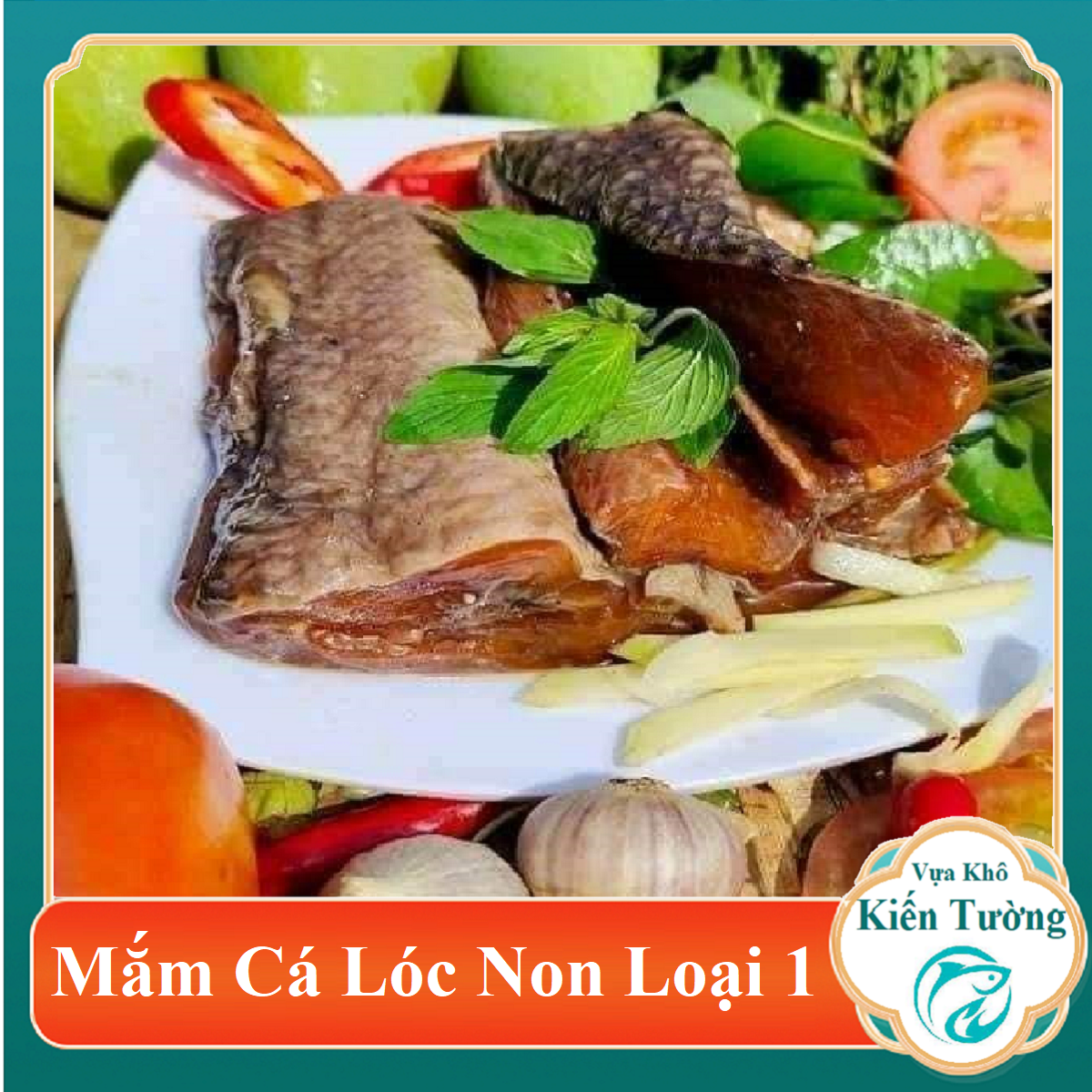 MẮM CÁ LÓC NGON MÊ LY 600gr- Vựa Khô Kiến Tường