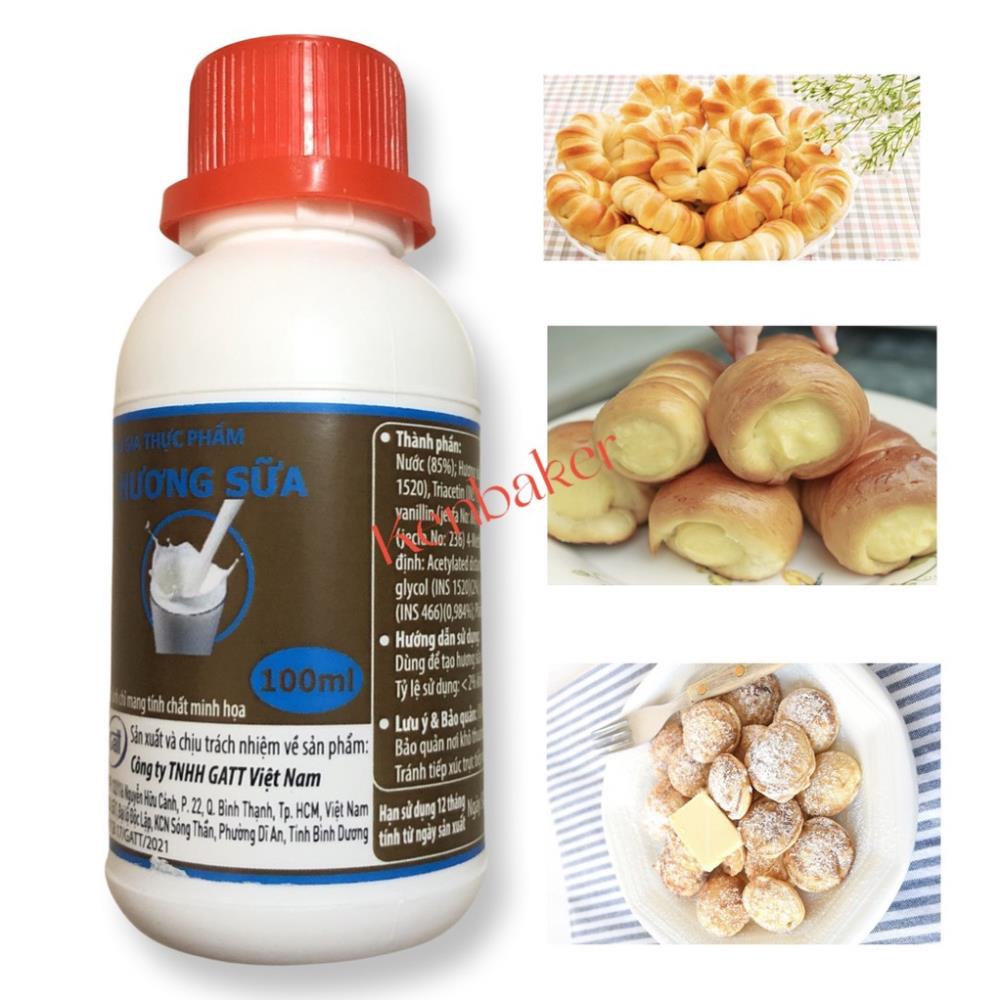 Kularome Hương Bơ Sữa cao cấp Gatt 100ml