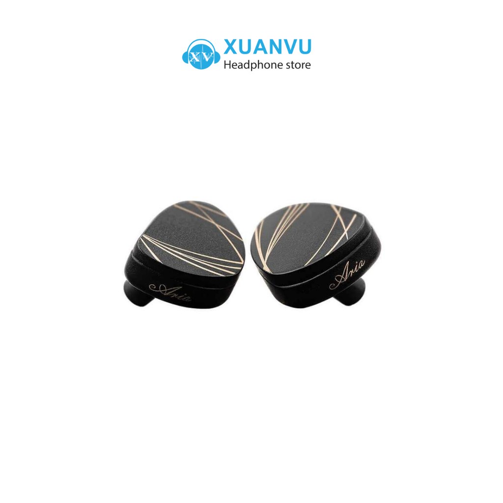 Tai nghe Moondrop New Aria - 1 Driver Dynamic, 0.78mm 2 pin, âm thanh V-Shape dễ nghe