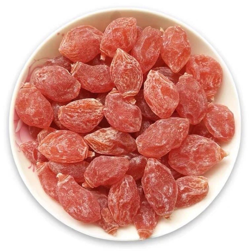Hot sale 1Kg xí muội đỏ trái to ăn liền chua ngọt loại 1