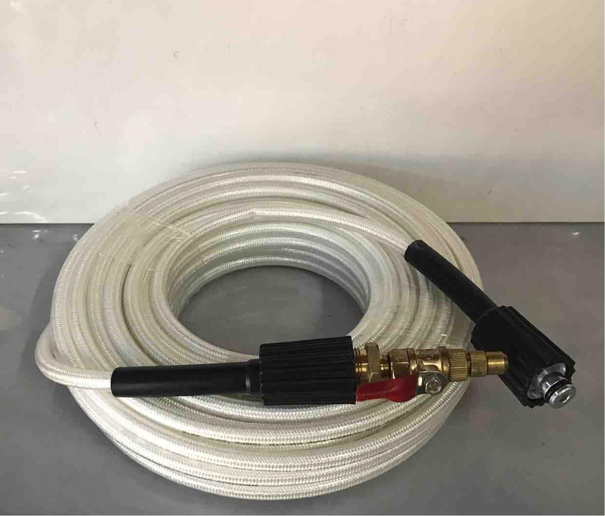 Dây rửa xe cao áp 20m + béc rửa máy lạnh