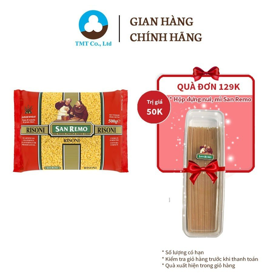 Mì risoni hiệu san remo 500g