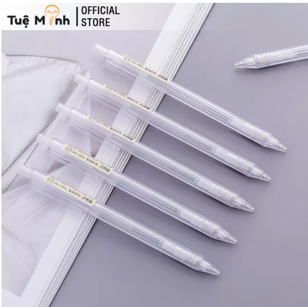 Bút Chì Bấm Trong Suốt Ngòi 0.5Mm/0.7 Mm Cho Học Sinh Và Văn Phòng Tiện Lợi B08- VPP Tuệ Minh