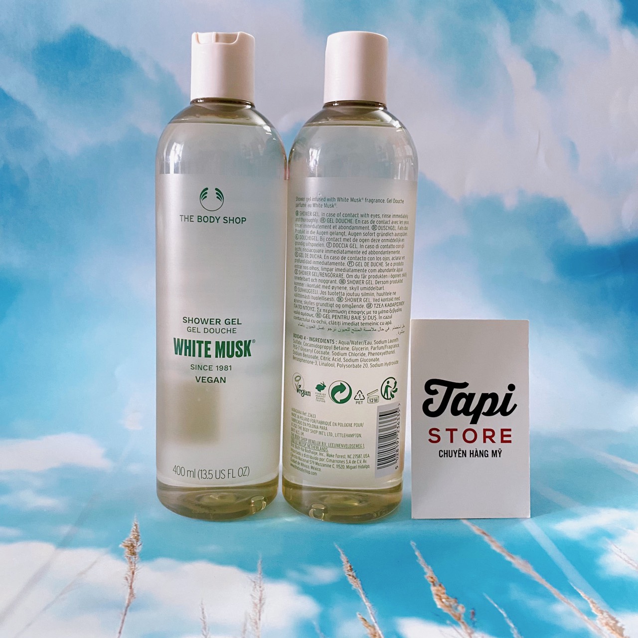 Sữa tắm hương nước hoa The Body Shop White Musk Shower Gel