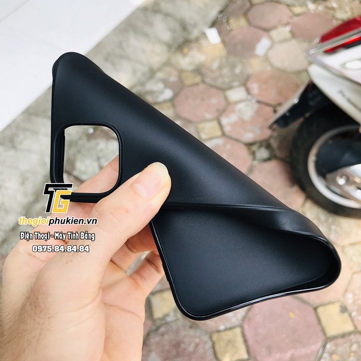 Ốp lưng silicon dẻo siêu mỏng iPhone 13 Pro/ iPhone 13 Pro Max chính hãng Ou Case, Vu Case