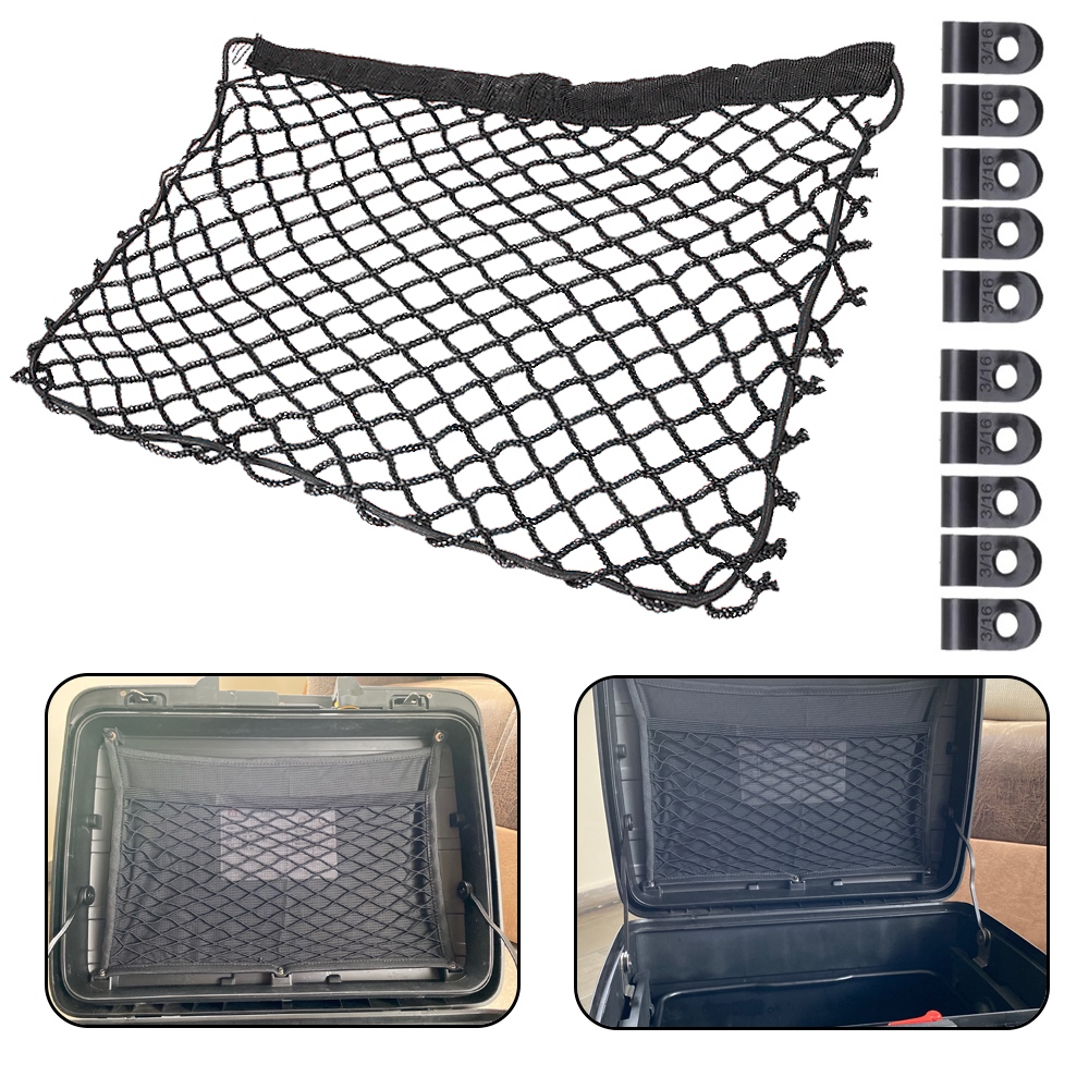 ♧ Motorcycle Cargo Luggage Storage Mesh Top Case Net Mesh Organizer For BMW GS R1200GS R1250GS F700GS F850GS F750GS F650GS