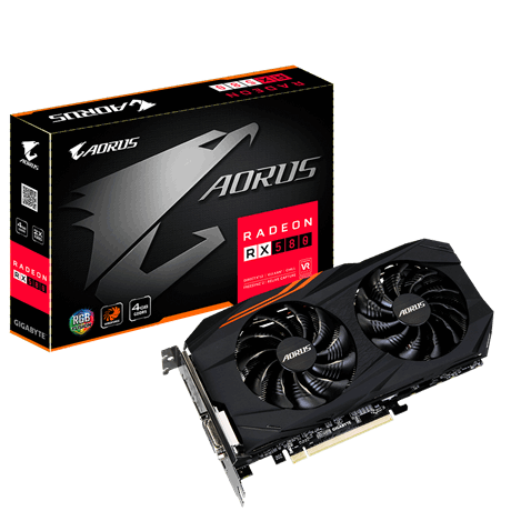 Card VGA Radeon RX 580 GIGABYTE Gaming 4G/8G DDR5