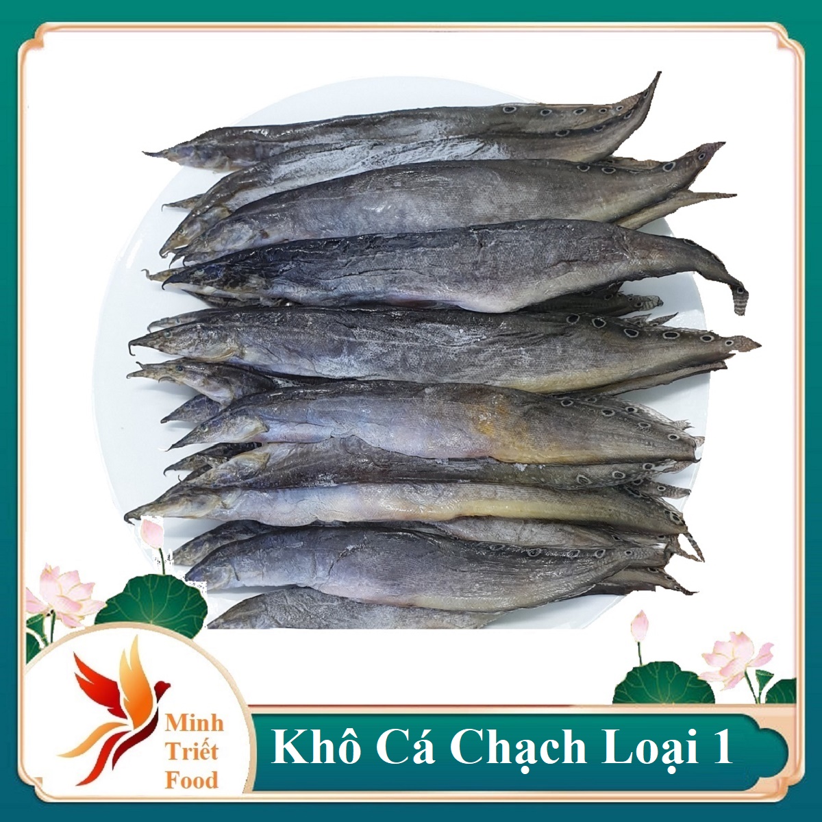 KHÔ CÁ CHẠCH LOẠI 1 thơm ngon, béo béo -chiên hoặc nướng, xé thịt cá từng thớ chấm nước mắm me hay nước mắm chua ngọt đều rất ngon.