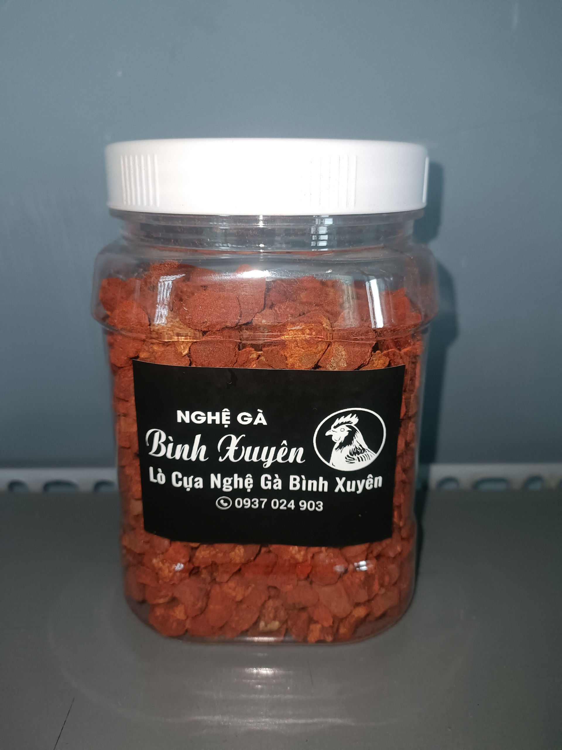1 hủ 500 gram nghệ phá dùng cho gà đá - nghệ đỏ xà cừ - tặng cọ