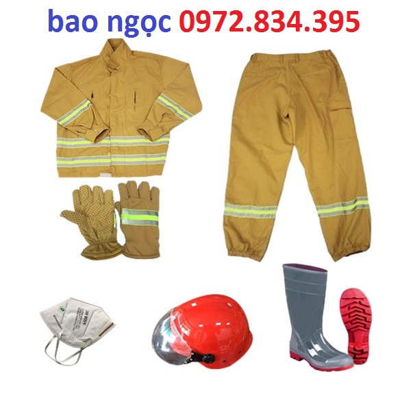 Bộ quần áo chữa cháy tt48