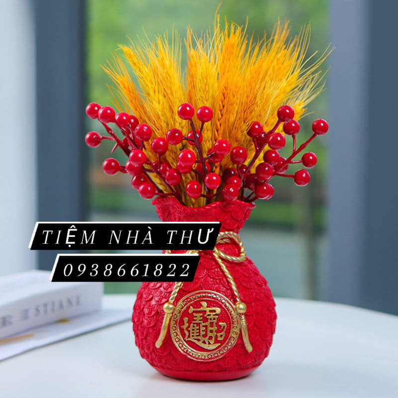 Lọ hoa phong thủy composte nhập khẩu mang lại vận may tài lộc
