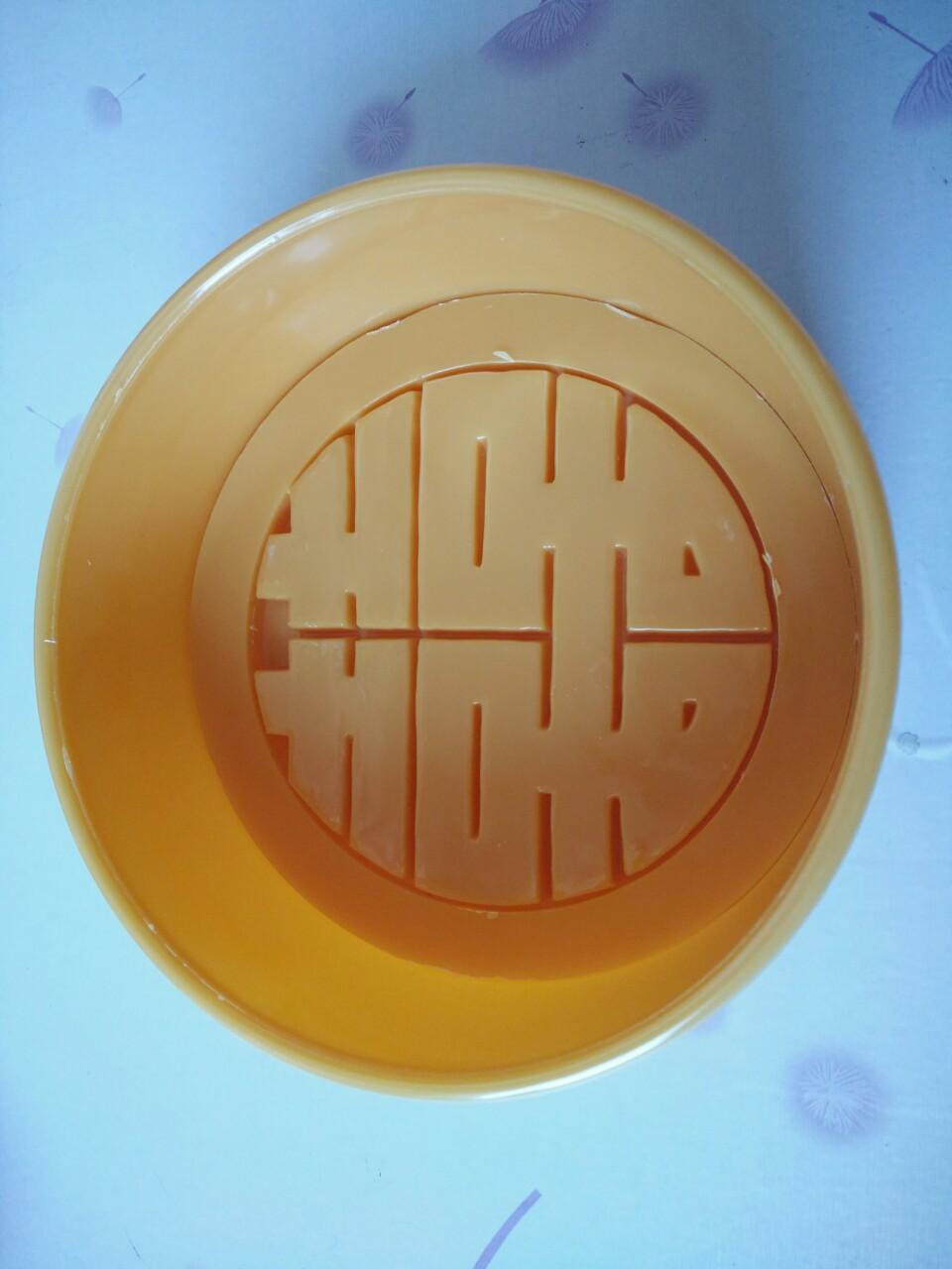 Khuôn nhấn xôi tròn chữ Hỷ 14.5cm