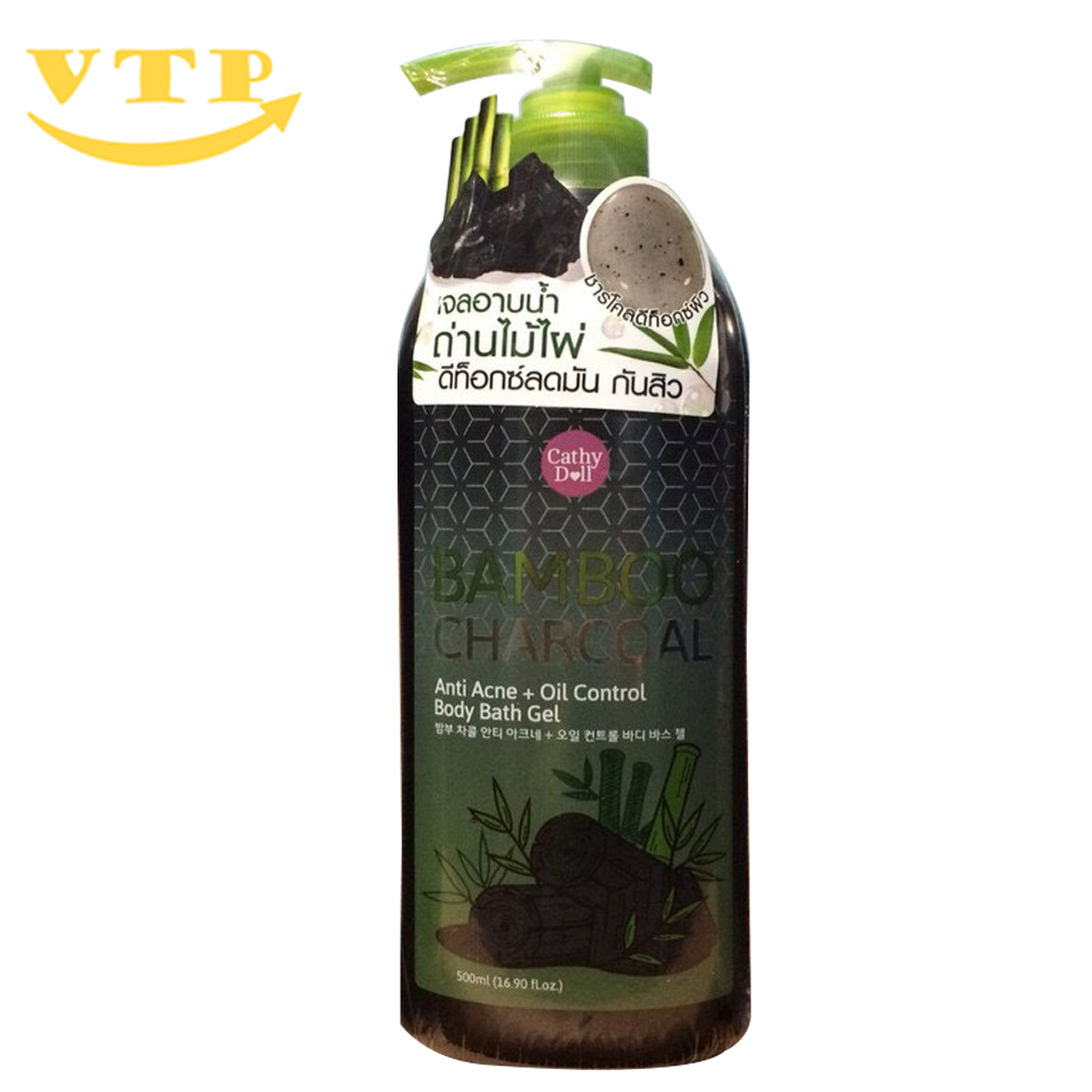 [HCM]Sữa Tắm Than Tre Cathy Doll 500ml