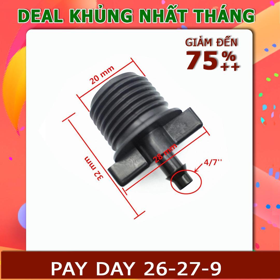 Đầu nối chuyển ren 21 ra ống 6