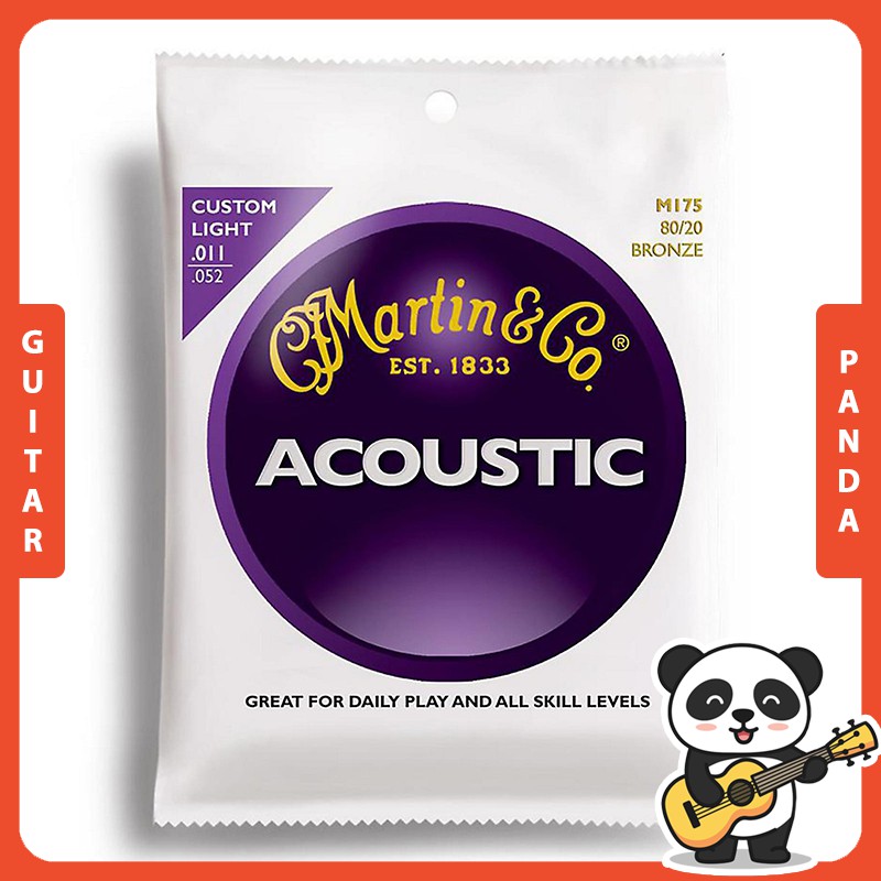 Dây đàn guitar Acoustic Martin & Co M175 - Dòng Chuyên Nghiệp