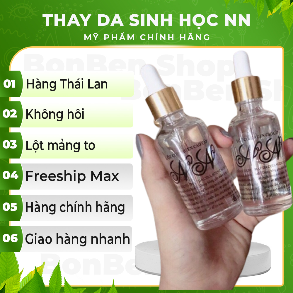 Thay da sinh học cao cấp nn lột lạnh combo 2 chai bonben shop