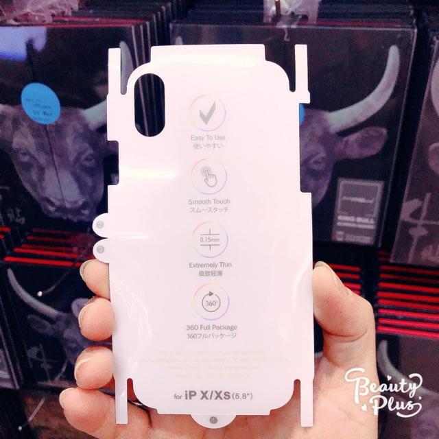 Miếng dán bảo vệ mặt lưng Film PPF cho iphone XS Max