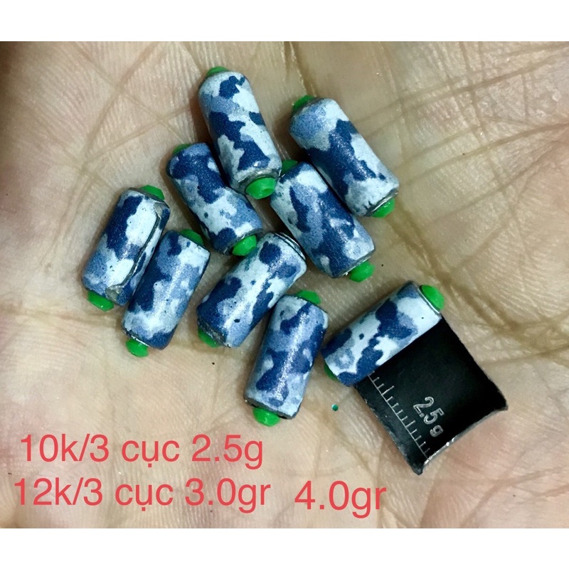 Chì lá câu đài có thanh quấn chì
