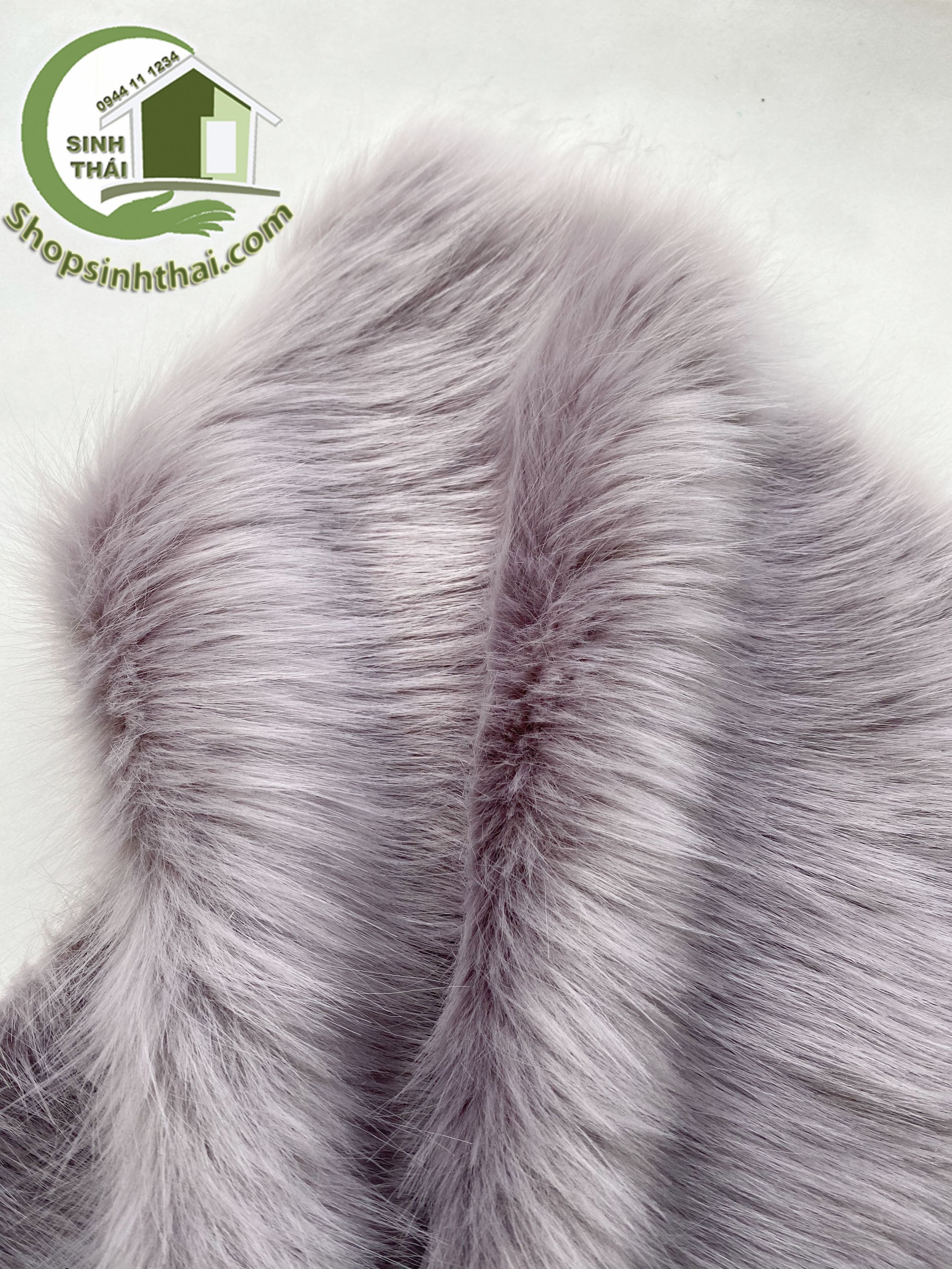 [HCM]Thảm lông xù thảm chụp hình màu tím nhạt - Chọn kích thước