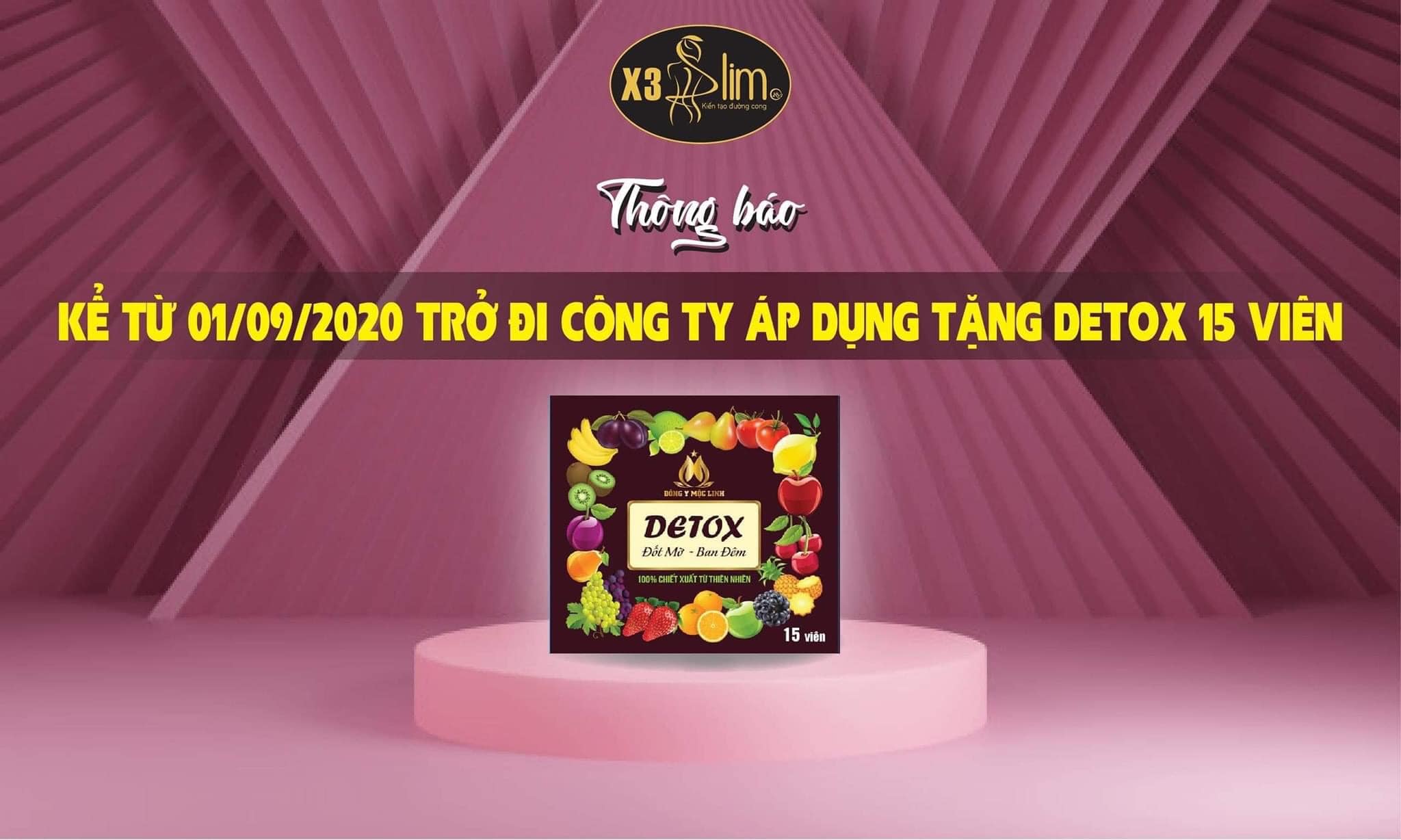 15 viên detox ban đêm x3