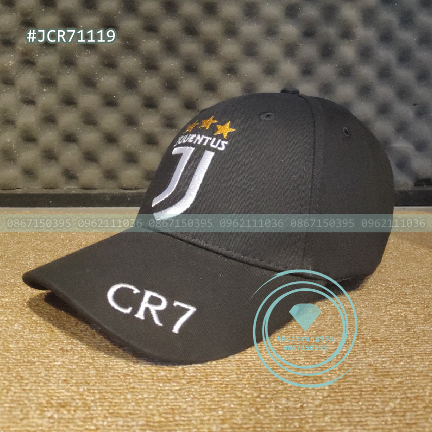 Mũ nón lưỡi trai bóng đá CLB Juventus phiên bản CR7